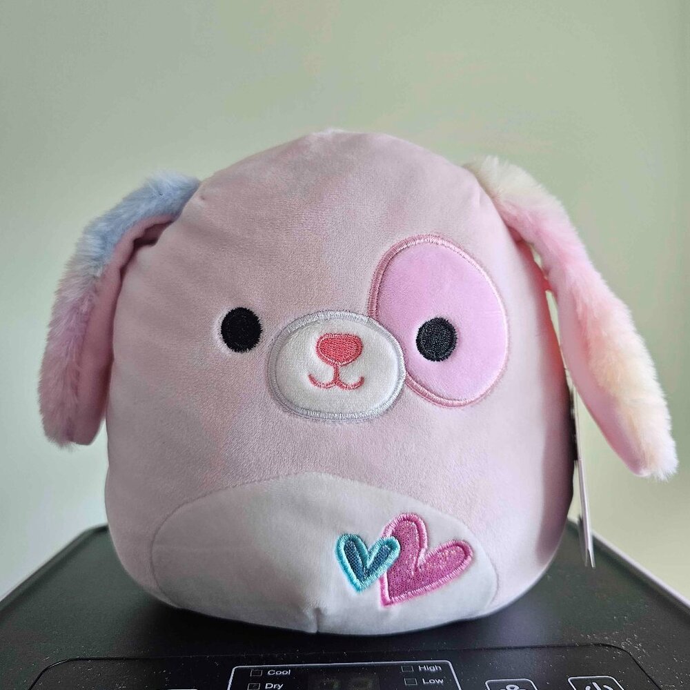 NWT 8" Bryce the pink dog Squishmallow